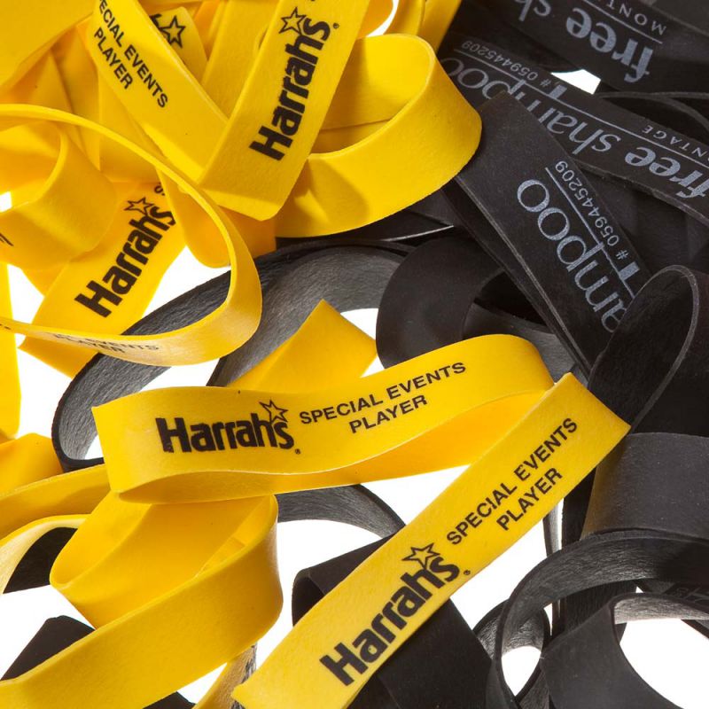 Elastici di gomma stampati